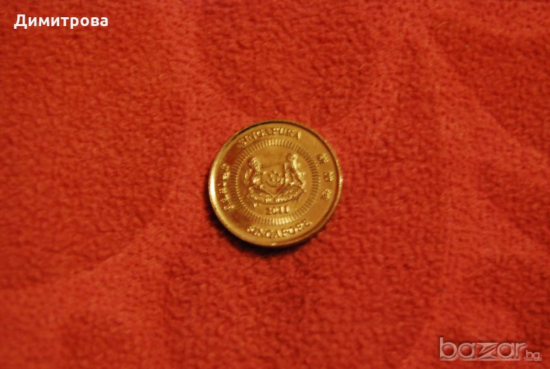 10 цента Сингапур 2011, снимка 1