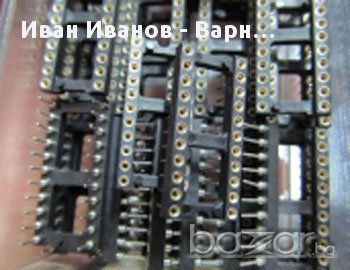  Прецизен цокъл за интегрална схема 22 крачета, снимка 1