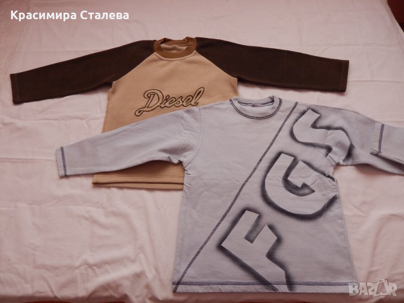 Ватирани блузки за 122 см., снимка 1