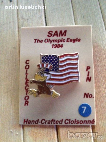 Значка Олимпиада САЩ, снимка 1