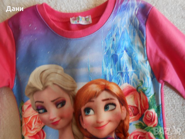 Топла блуза Замръзналото кралство frozen, снимка 2 - Детски комплекти - 22824695