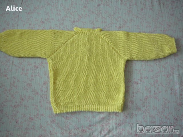 Нова плетена блуза - ръст до 98см, снимка 5 - Детски Блузи и туники - 12341239