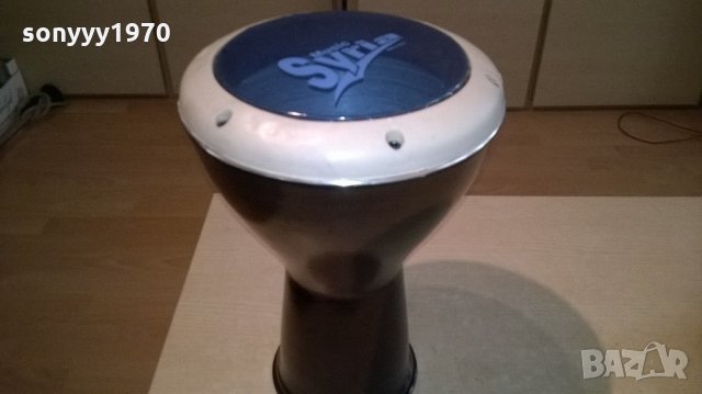 black devil-черна тарамбука-40х25см-внос сирия, снимка 3 - Ударни инструменти - 21921652