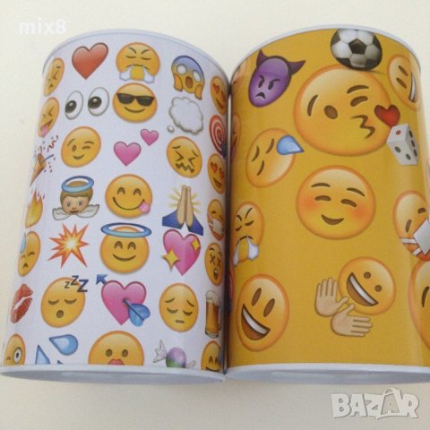 Метална касичка - емотикони, снимка 3 - Други - 21864829