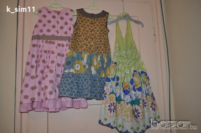 3 бр. летни рокли на Next за 4-5 г, снимка 2 - Детски рокли и поли - 18970505