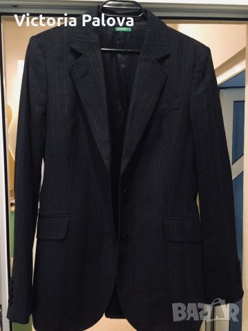 Прекрасно елегантно сако BENETTON, снимка 3 - Сака - 23658531