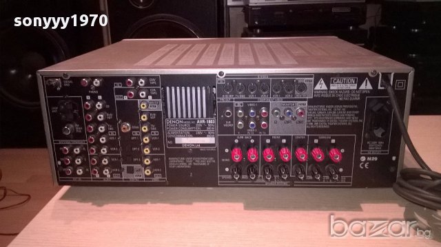 Denon-receiver-made in korea-внос швеицария, снимка 8 - Ресийвъри, усилватели, смесителни пултове - 15724313