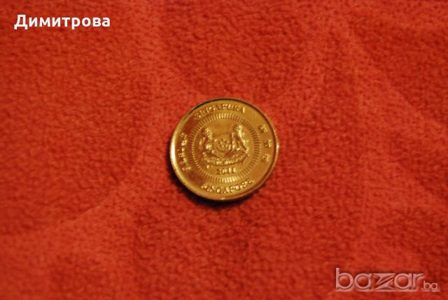 10 цента Сингапур 2011
