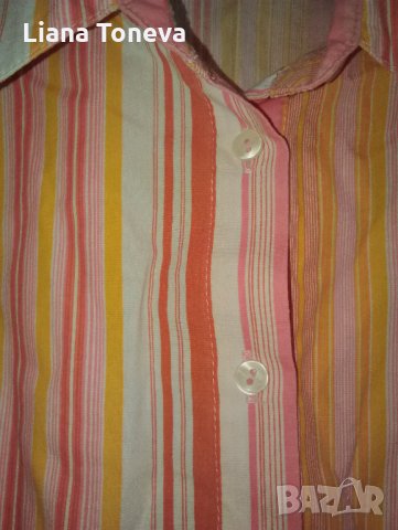 оранжева блуза , снимка 2 - Блузи с дълъг ръкав и пуловери - 25125655