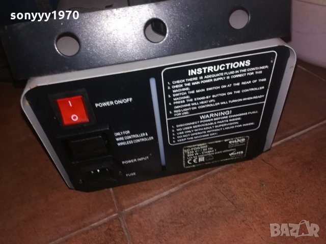 cloud night fog-900-профи дискотечно оборудване-внос швеицария, снимка 12 - Ресийвъри, усилватели, смесителни пултове - 21996009