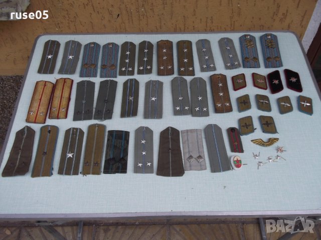 Лот от пагони и вензели, снимка 3 - Други ценни предмети - 25479843