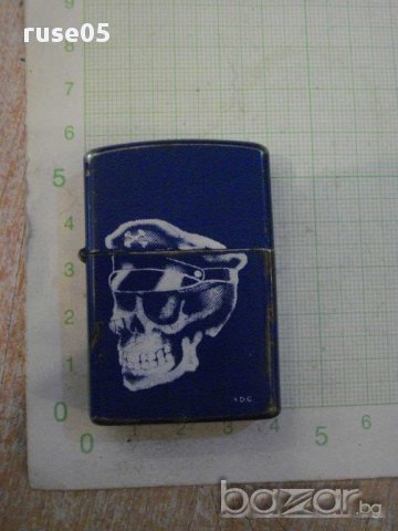 Запалка бензинова синя, снимка 2 - Други ценни предмети - 11712270