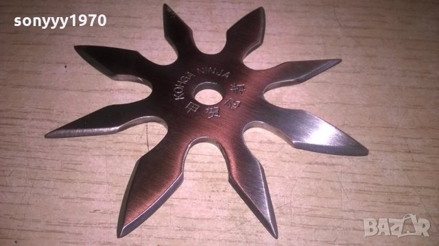 шурикен-нинджа-10см-за колекция или ползване-8 остриета