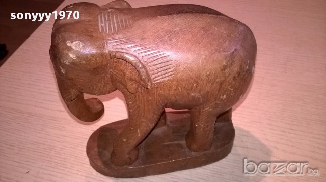 Красив слон-16/15/8см-внос швеицария, снимка 7 - Антикварни и старинни предмети - 14296193