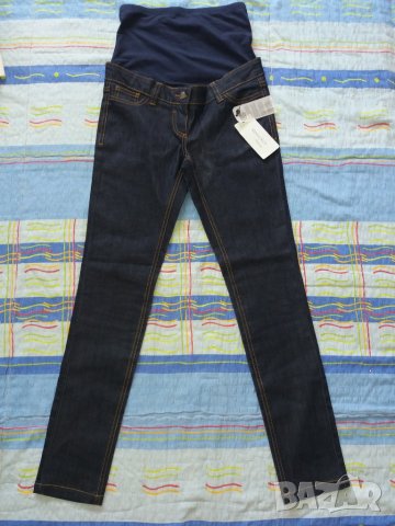 Нови дънки за бременни EU38, UK10. Тъмно син деним, марка Anna Field., снимка 1