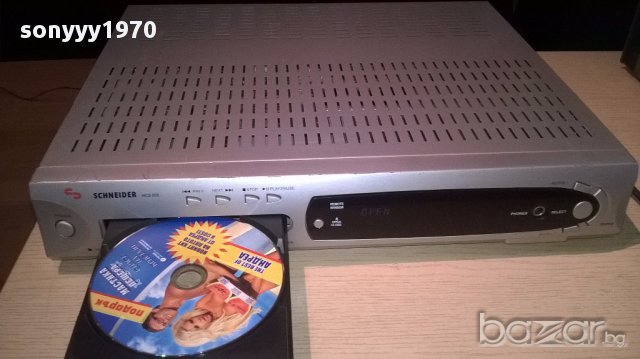 schneider hcs-500 dvd/receiver-germany-внос швеицария, снимка 6 - Ресийвъри, усилватели, смесителни пултове - 12666811