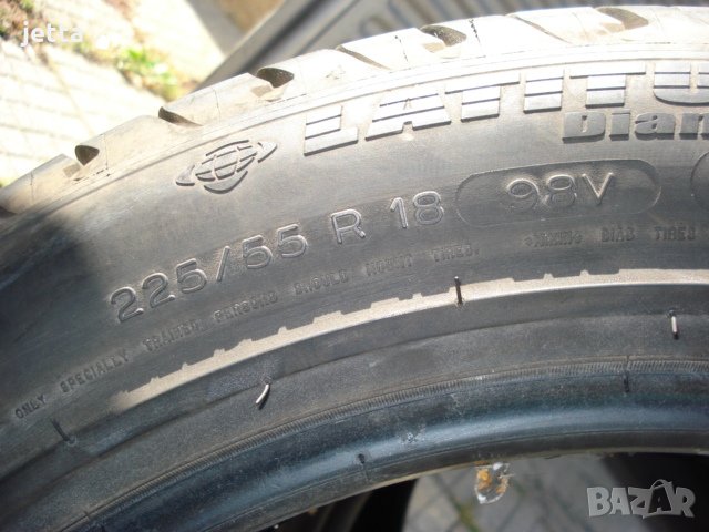 2бр. гуми 225/55/18 michelin , снимка 4 - Гуми и джанти - 22199643