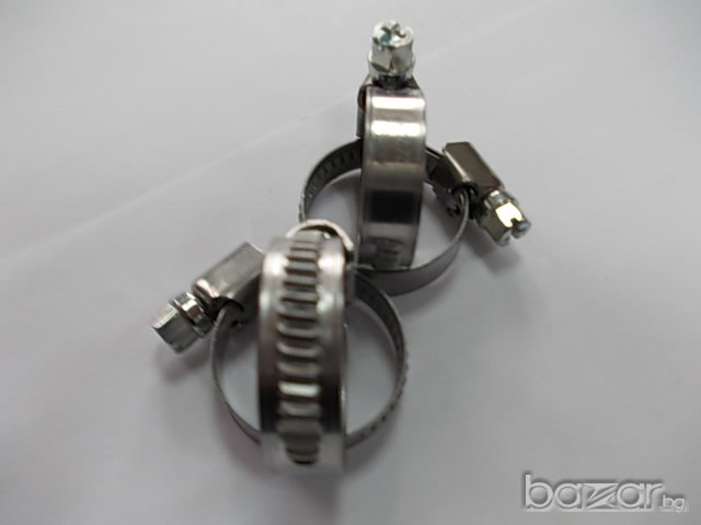 Скоби за водни съидинения неръждаема стомана 8-12мм./9мм., снимка 1