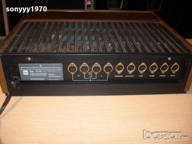 dual-retro amplifier-made in germany-внос швеицария, снимка 8 - Ресийвъри, усилватели, смесителни пултове - 12191719