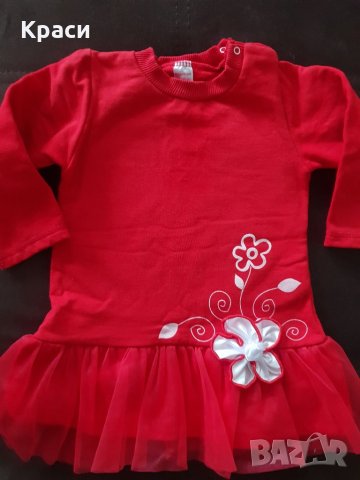 Детска рокля 1-2 год., снимка 1 - Бебешки рокли - 23419612