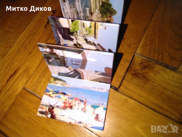 Несебър -Балчик стари картички малки албум от соца 70-те, снимка 3 - Колекции - 24840580