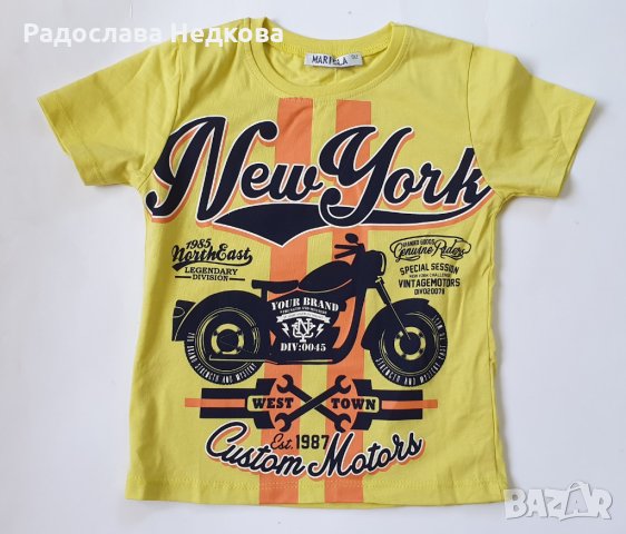 Летен комплект NEW YORK - 92 см, снимка 2 - Комплекти за бебе - 14425625