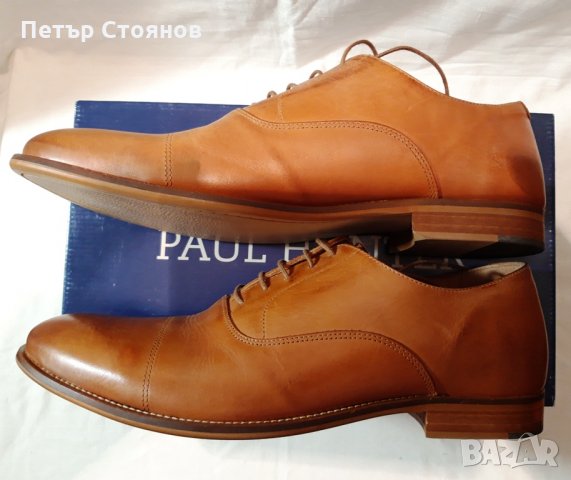 Чудесни мъжки обувки от естествена кожа PAUL HUNTER №44, снимка 6 - Официални обувки - 24664226