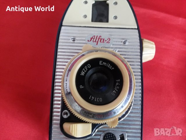 Рядък Колекционерски Фотоапарат АЛФА 2, ALFA 2, снимка 6 - Антикварни и старинни предмети - 22407925