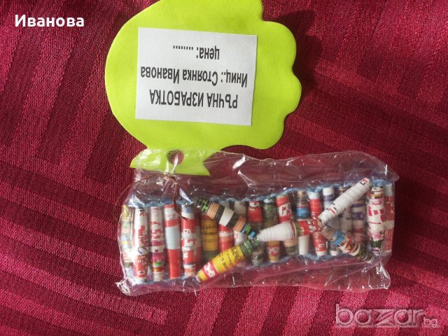 Ръчна изработка на бижута от хартия и квилинг  0.50лв, снимка 15 - Колиета, медальони, синджири - 20166828