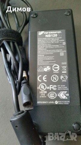 Универсално захранване FSP Group NB120 CEC Universal Notebook PC Adapter, снимка 1 - Кабели и адаптери - 25265675