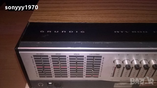grundig rtv 800 hifi-made in germany-внос швеицария, снимка 8 - Ресийвъри, усилватели, смесителни пултове - 22149729