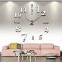 4215 Лепящи 3D часовник за стена