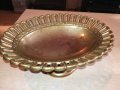 ретро колекция-фруктиера-мед/месинг-26х20х11см-внос швеицария, снимка 7
