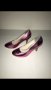 Немски ефектни кожени розови обувки Tamaris номер 36 и номер 37, снимка 5