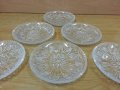 Ретро кристални чинии  български, снимка 1 - Антикварни и старинни предмети - 25501568