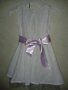 Детска бяла памучна рокля, снимка 5