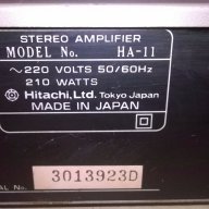 Hitachi ha-11 amplifier made in japan-210watts-внос швеицария, снимка 11 - Ресийвъри, усилватели, смесителни пултове - 13687284