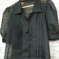 Нежен комплект от риза и потник с бродерия , снимка 1 - Ризи - 24963864