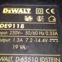 dewalt de9118 charger 7.2-14.4v-внос англия, снимка 8 - Винтоверти - 23598682