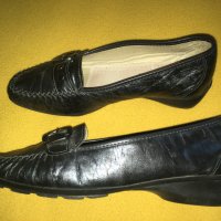  Boissy 36 естествена кожа френски дамски обувки анатомична стелка, снимка 1 - Дамски ежедневни обувки - 23737421