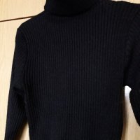 Поло с ефект дантела, снимка 4 - Блузи с дълъг ръкав и пуловери - 24355911