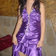 Лилава бална абитуриентска рокля, снимка 13 - Рокли - 11044646