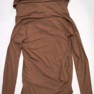 Дамска жилетка с ефектна яка в кафяво марка Enny, снимка 4 - Жилетки - 10317411