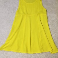 Жълта блуза туника, снимка 1 - Туники - 22561948