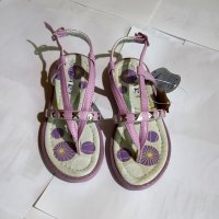 Нови лилави сандали, № 27, снимка 4 - Детски сандали и чехли - 26120943