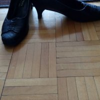 Черни обувки от естествена кожа, снимка 7 - Дамски ежедневни обувки - 19643553
