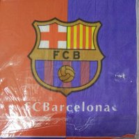 FCB ФК Барселона Barcelona футболни 10 парти салфетки рожден ден , снимка 1 - Други - 22123264