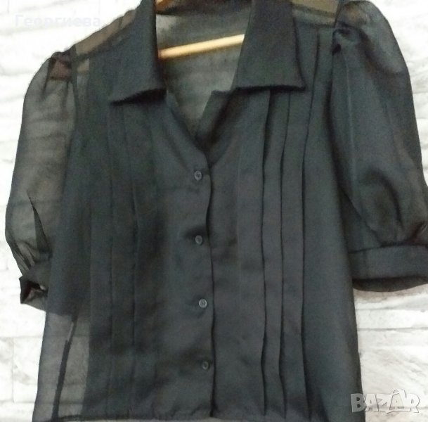 Нежен комплект от риза и потник с бродерия , снимка 1