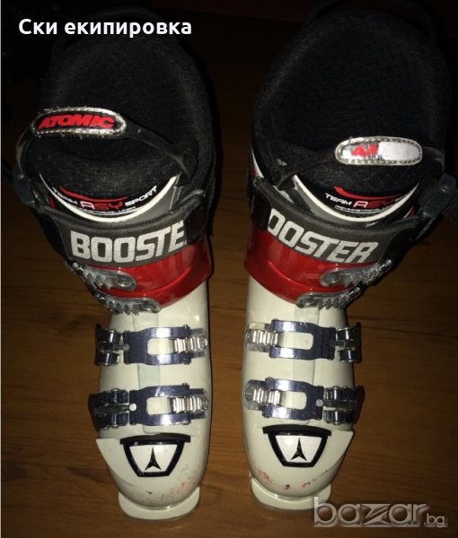 ПРОМОЦИЯ - Продавам състезателни дамски / детски ски обувки АТОМИК 24-24.5 284мм FIS NORM , снимка 1