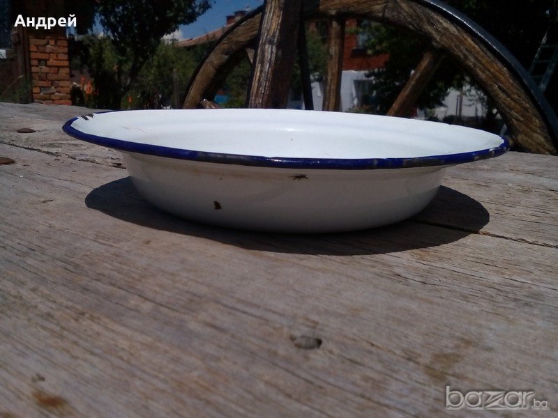 Емайлирана паница 1959г., снимка 1